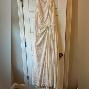 David’s Bridal Sequin Dress